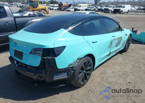 2023 Tesla Model 3 Rear-Wheel Drive from USA, damaged, VIN 5YJ3E1EA6PF554550